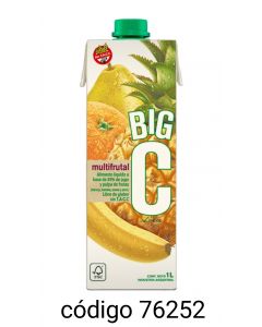 BIGC JUGO.MULTIFRUTAL  12X1L 