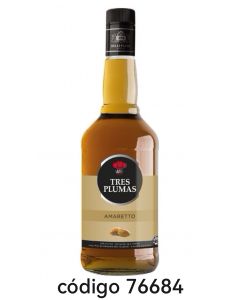 TRES PLUMAS AMARETTO  6X700ML  