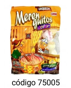 URQUIZA MERENGUITO COLOR  20X100G