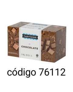 CRECIENTE TE CHOCOLATE  6X20SAQUITOS