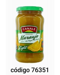 CANALE MERMELADA.LIGHT NARANJA  12X390G 