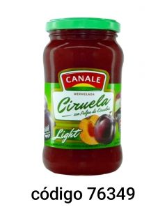 CANALE MERMELADA.LIGHT CIRUELA  12X390G