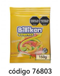 BILLIKEN GOMITAS.CITRICAS  24X150G