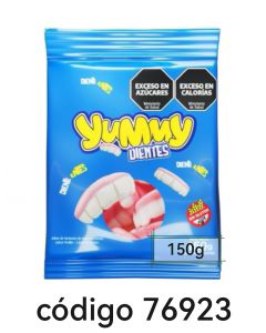 YUMMY GOMITA DIENTES  24X150G