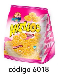 CILO ANILLOS VAINILLA  12X400G