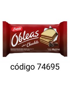 ZUPAY OBLEA CHOCOLATE  30X100G