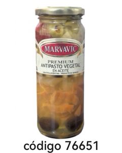 MARVAVIC.FRASCO ANTIPASTO VEGETAL  6X330G