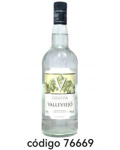 GRAPPA VALLEVIEJO(43º)  6X930ML