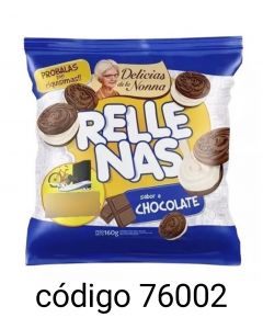 EDRA DELICIAS RELLENAS CHOCOLATE  24X160G 