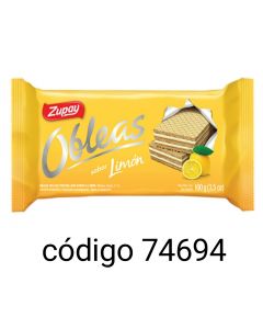 ZUPAY OBLEA LIMON  30X100G