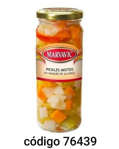 MARVAVIC.FRASCO PICKLE  12X330G 