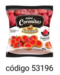 FACHITA CORONITA FRAMBUESA  30X140G