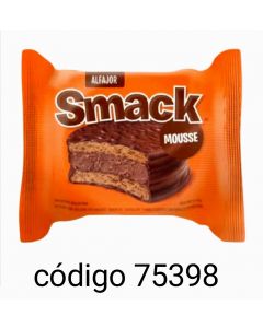 ALFAJOR SMACK Nº1800 MOUSSE  24X50G
