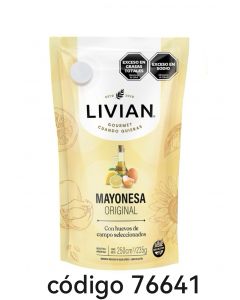 LIVIAN MAYONESA ORIGINAL  12X250ML