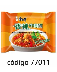 *KANGSHIFU Nº5026 FIDEO INSTANT CARNE PICANTE 30X104G 