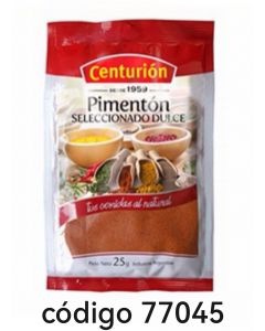 CENTURION ESPECIAS.PIMENTON  50X25G