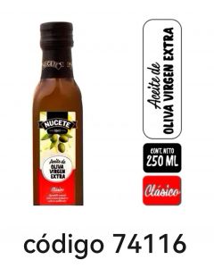 ACEITE OLIVA BOT NUCETE CLASICO  6X250ML