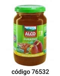 ALCO MERMELADA LIGHT DURAZNO  12X390G