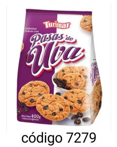 TURIMAR PASAS UVA  8X400G
