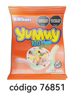 *GOMA YUMMY 100PIES  1X500G 