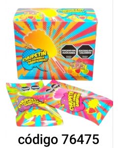 CHUPETIN PIECITOS GASIFICADO  24X10G 