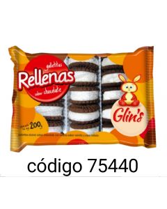 GLINS RELLENAS CHOCOLATE  12X200G