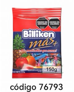 BILLIKEN MASTICABLE FRUTAL  24X150G
