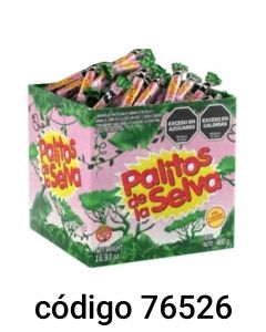 MASTICABLES PALITO SELVA FRUTILLA  1X480G