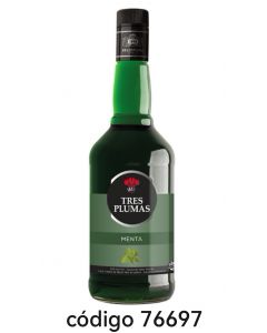 TRES PLUMAS MENTA  6X700ML  