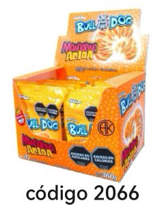 BULL DOG PASTILLAS MANDARINA  12X30G