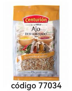 CENTURION ESPECIAS AJO GRANULADO  10X25G