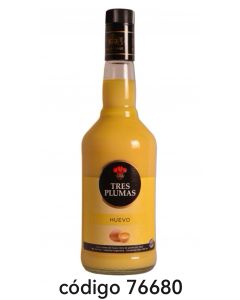 TRES PLUMAS,HUEVO  6X700ML