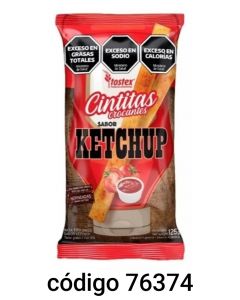 TOSTEX CINTITAS KETCHUP  13X125G