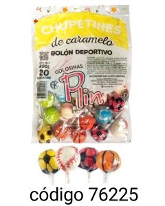 PLIN CHUPETIN BOLON DEPORTIVO  1X20U