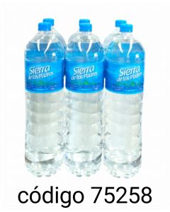 SIERRA AGUA MINERAL  6X2L