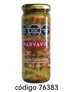 MARVAVIC.FRASCO ACEITUNA+PICKLE  6X330G