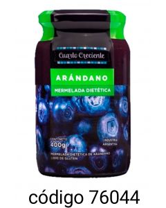 CRECIENTE MERMENADA DIETETICA.ARANDANO  6X400G 