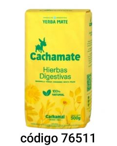 .CACHAMATE YERBA DIGESTIVAS AMARILLO  12X500G