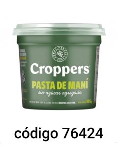 CROPPERS COD-4542 PASTA DE MANI  12X305G