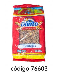 OLINTO LENTEJA  20X400G