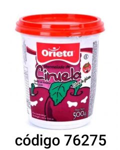 ORIETA POTE MERMELADA CIRUELA  12X500G 