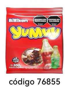 *GOMA YUMMY BOTELLITAS  1X500G 