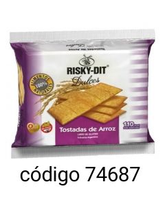 RISKY TOSTADAS DULCE  24X150G