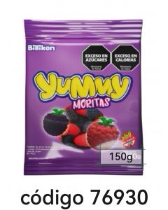 YUMMY GOMITA MORITAS  24X150G