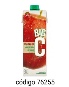 BIGC JUGO.MANZANA  12X1L  