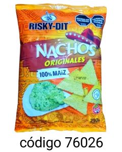 RISKY NACHOS.ORIGINALES  16X250G