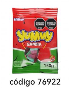 YUMMY GOMITA SANDIA  24X150G