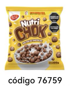 *NUTRI CHOK Nº440 BOLITAS DE CHOCOLATE  20X200G
