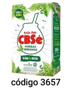 .CBSE YERBA.SERRANA  12X1KG