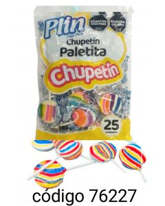 PLIN CHUPETIN PALETITA  1X25U
